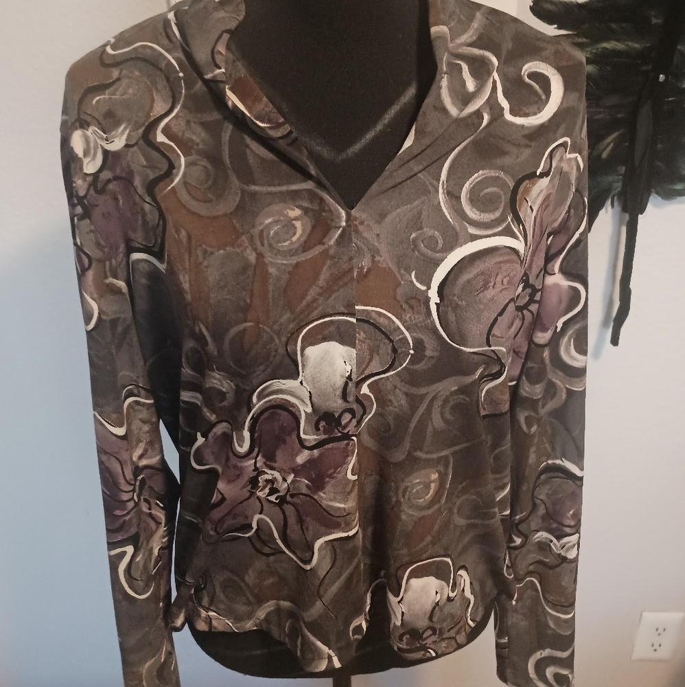 Floral Long Sleeve Blouse